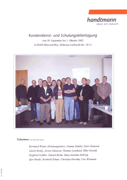 handtmann Kundendienst